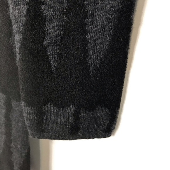 SKULL CASHMERE BELINDA Wool Blend Dress
Black Gray Knit Sweater Fall Tunic - Picture 5 of 12